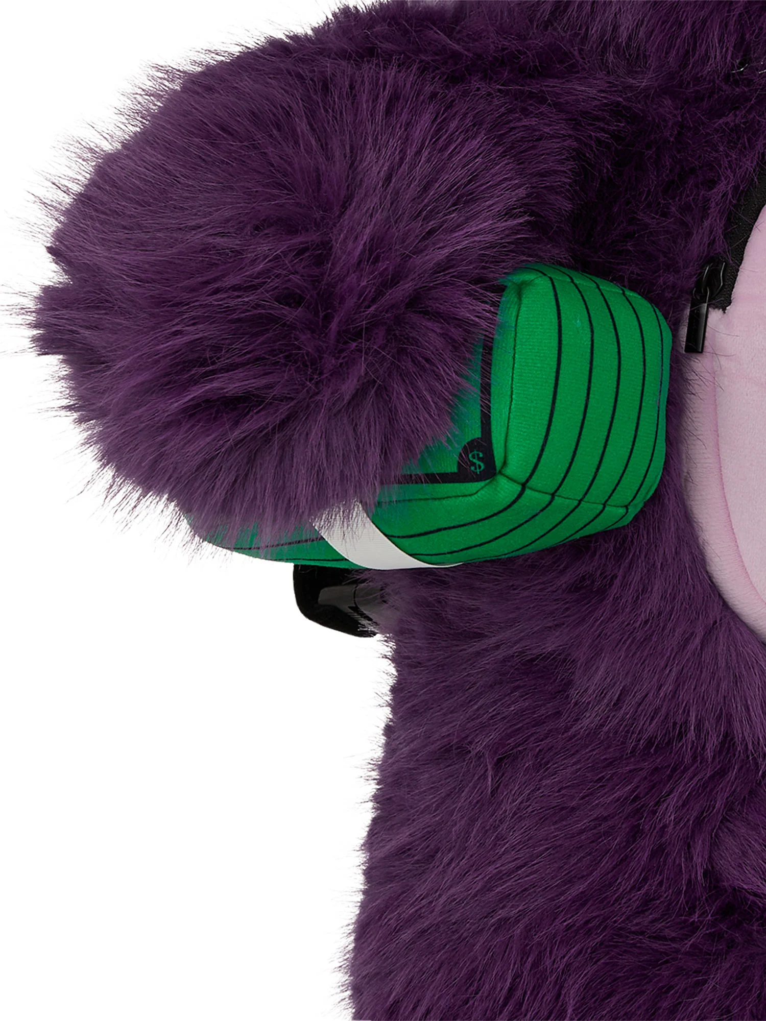 SPRAYGROUND FUR CRAY PURP MONEYBEAR BACKPACK - Image 6