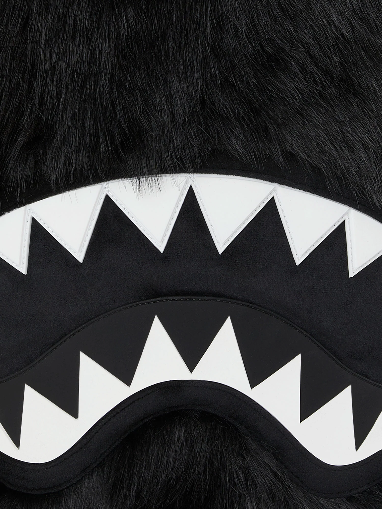 SPRAYGROUND FUR CRAY BLACK BACKPACK - Image 8