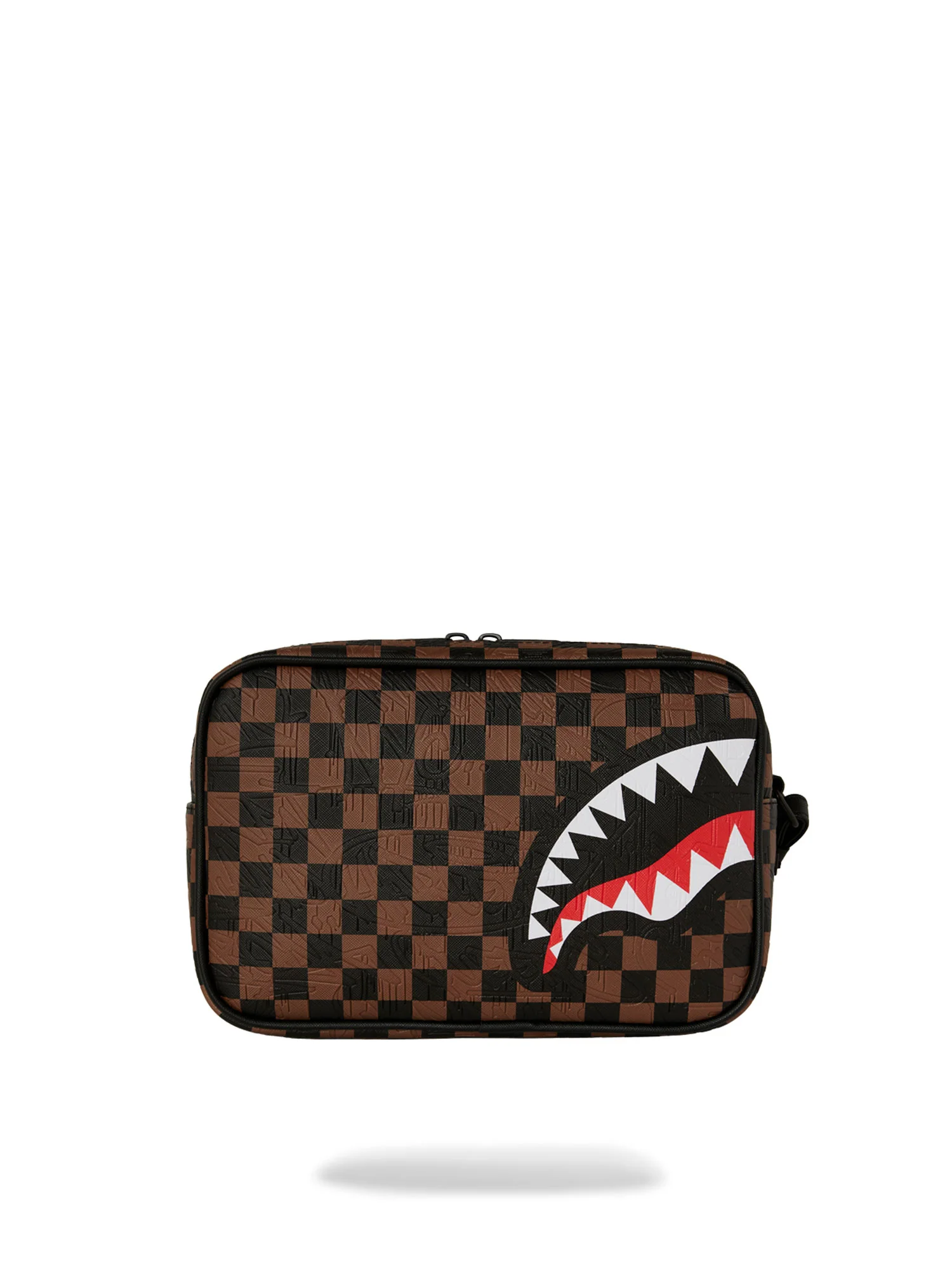 SPRAYGROUND CHECK 2 EMBOSS TOILETRY BAG - Image 4