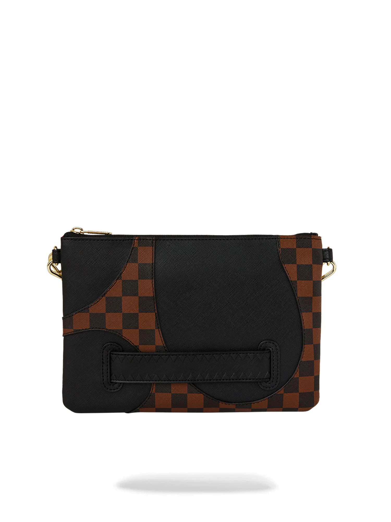 SPRAYGROUND JETSTREAM BROWN CROSSOVER CLUTCH - Image 3