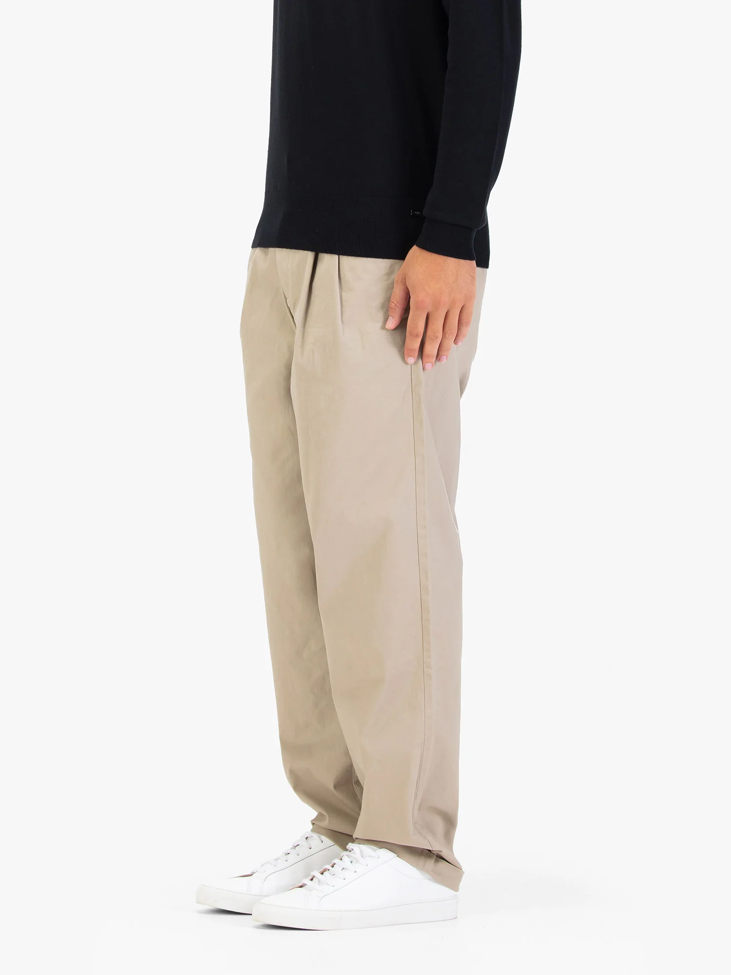 CRANTOCK TAPERED CHINO TROUSERS - Image 2