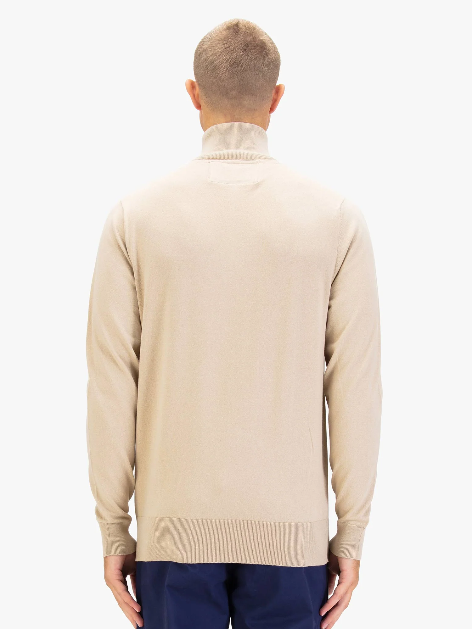 JACOB 1000 QUARTER ZIP KNITTED JUMPER - Image 4