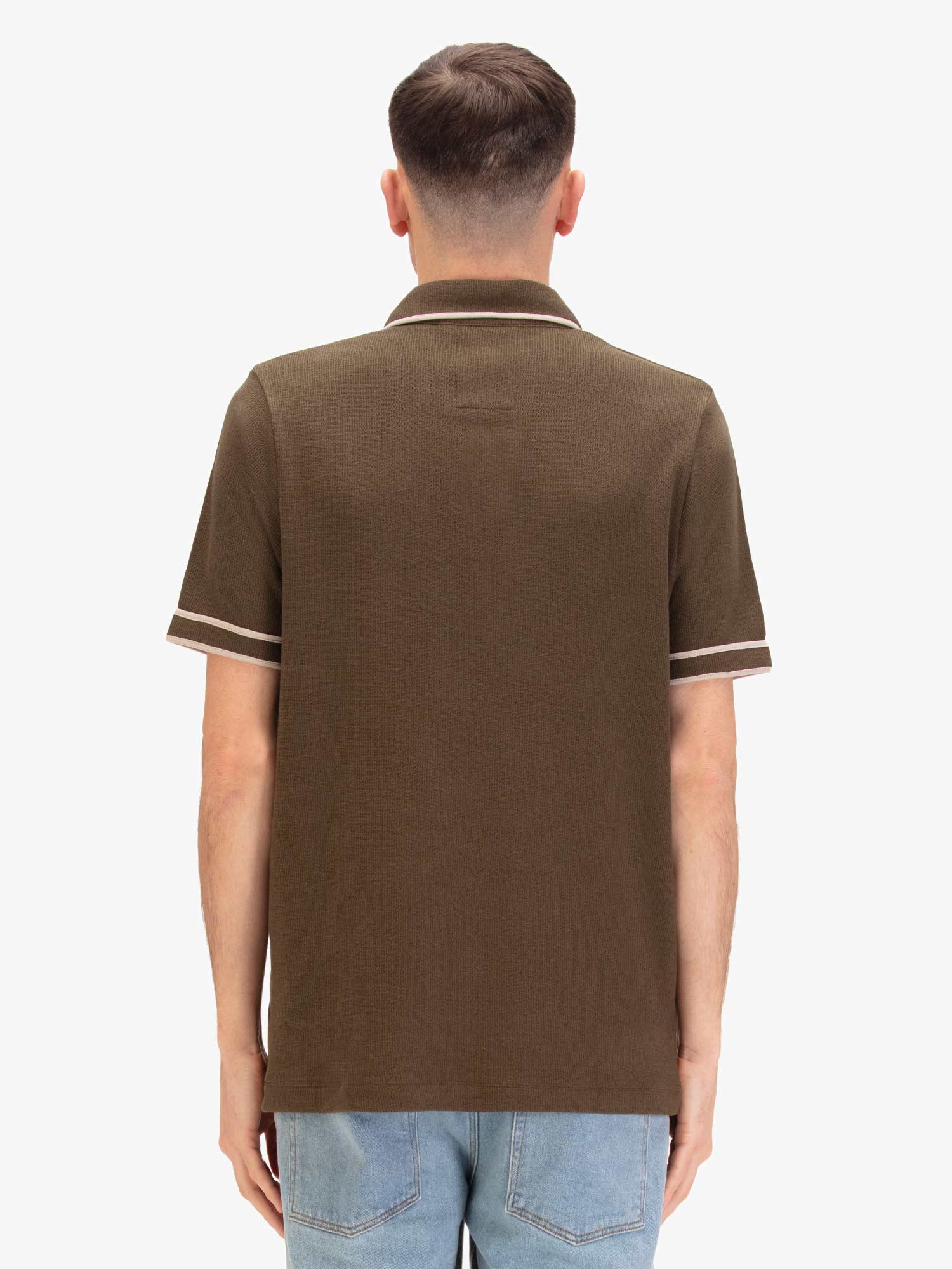 KRAKATOA OPEN NECK POLO - Image 4