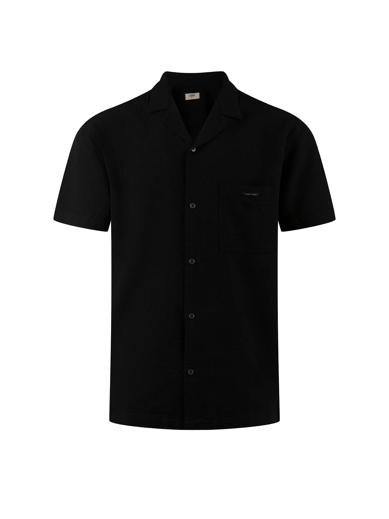 MILLOOK SHORT SLEEVE TEXTURED SHIRT