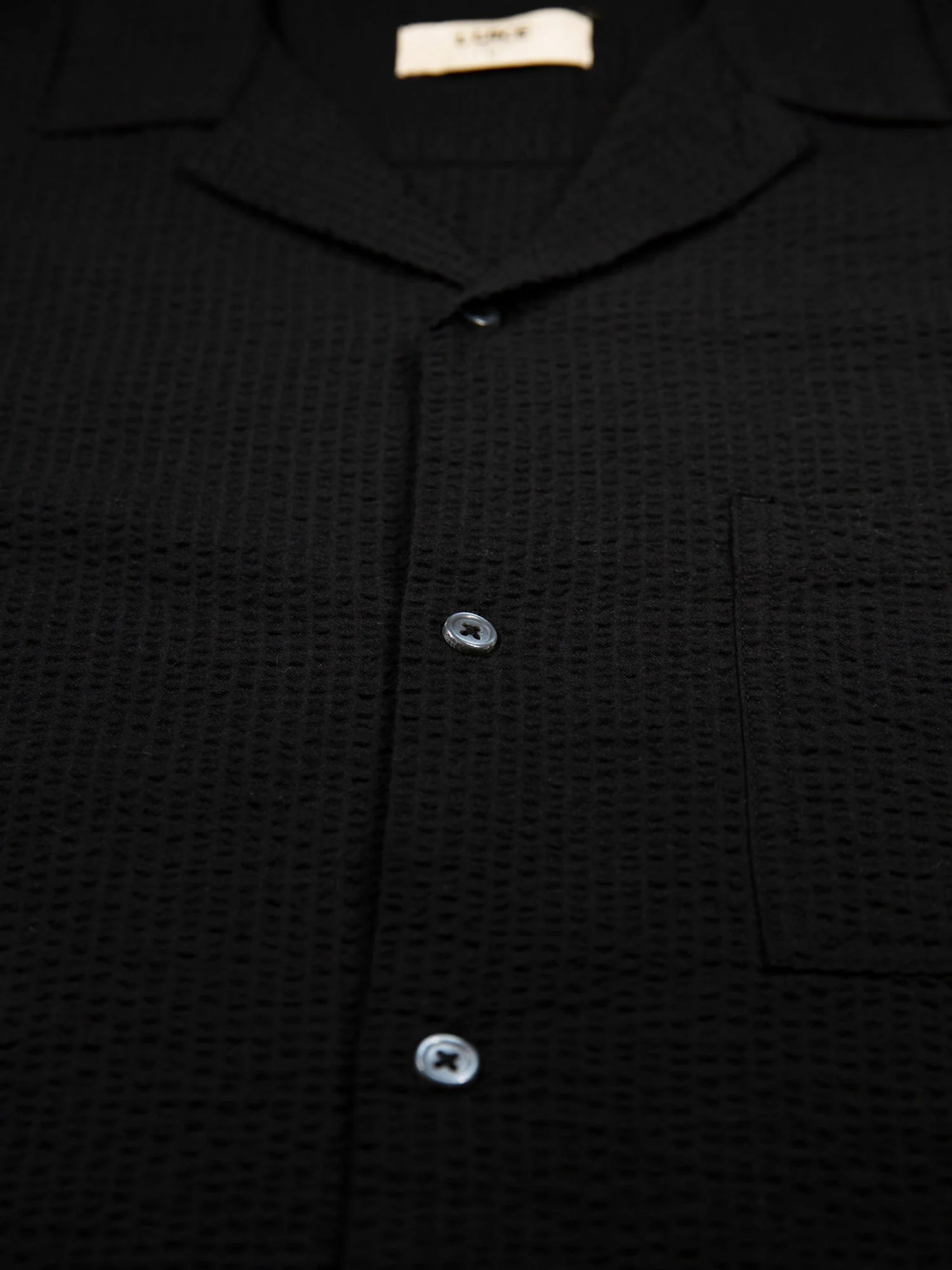 MILLOOK SHORT SLEEVE TEXTURED SHIRT - Image 3