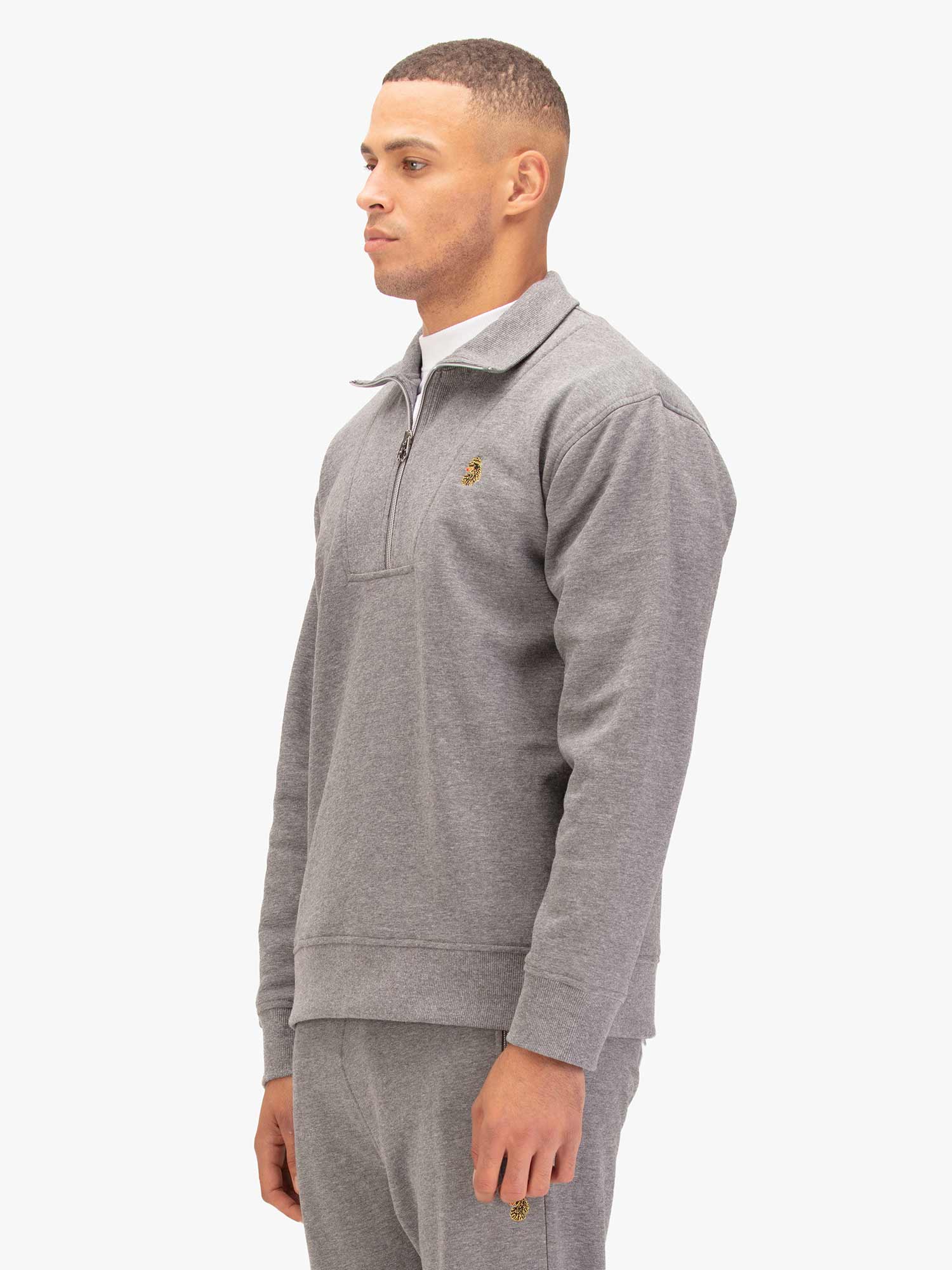 JAN JOSE QUARTER ZIP COLLAR SWEATSHIRT - Image 3