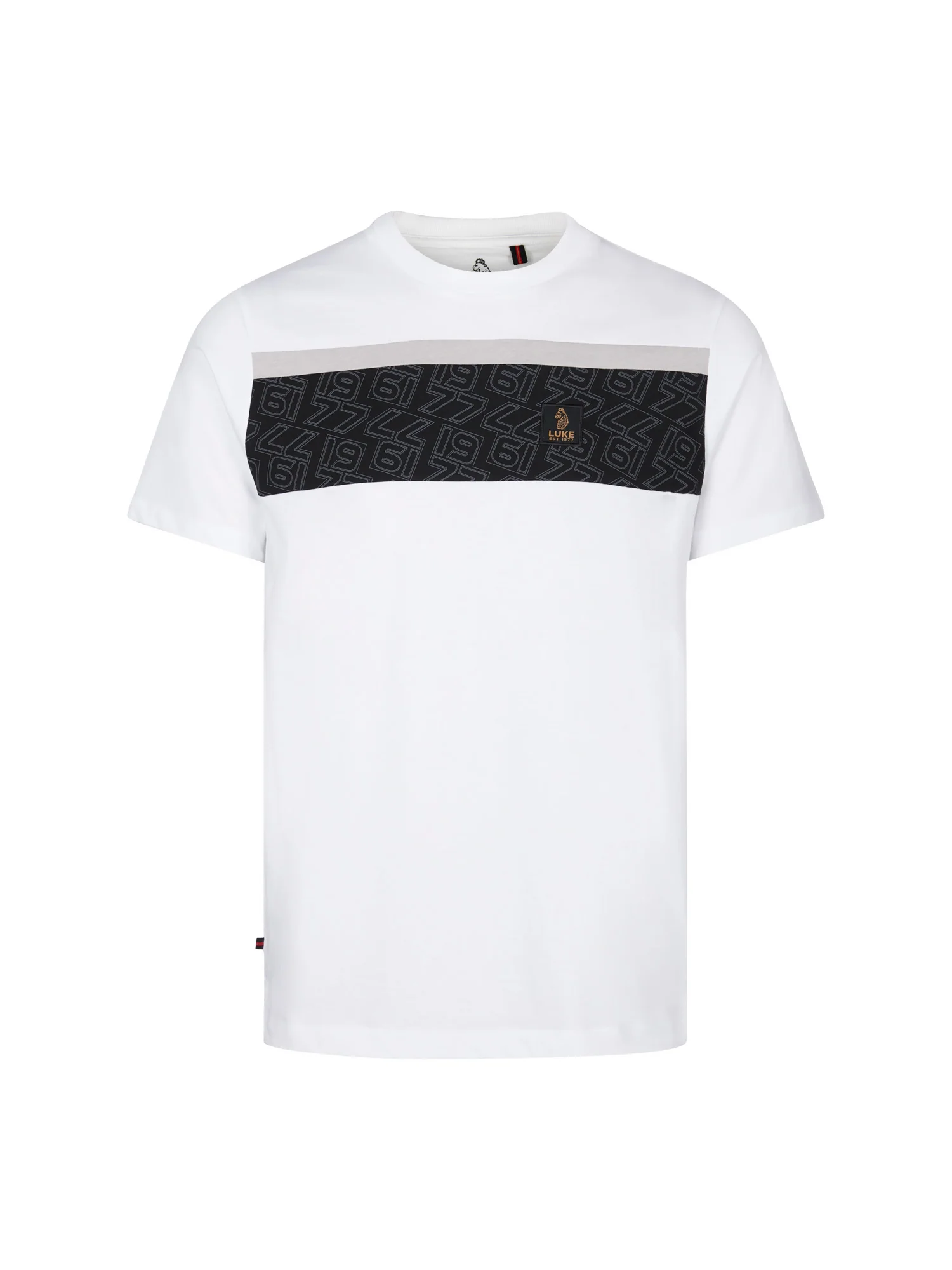 PAOLO PRINT PANEL T-SHIRT