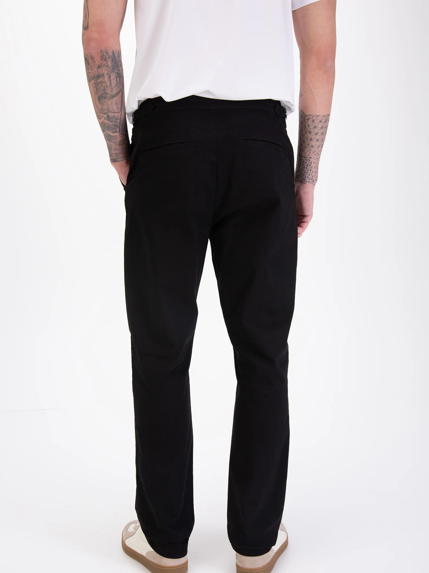 BODMIN BUCKLE DETAIL TROUSERS - Image 4
