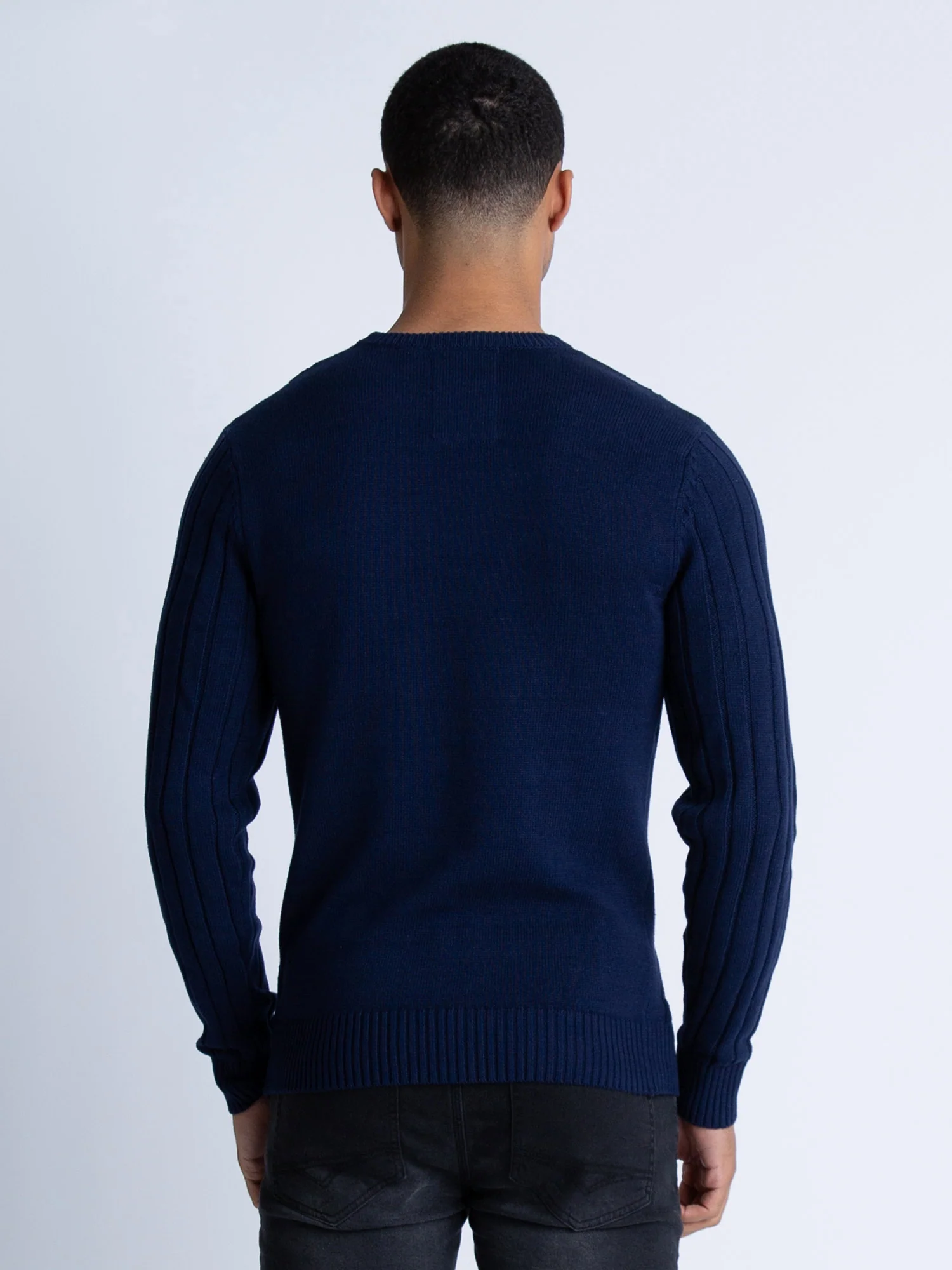 MORDEN CREW NECK KNITTED JUMPER - Image 4