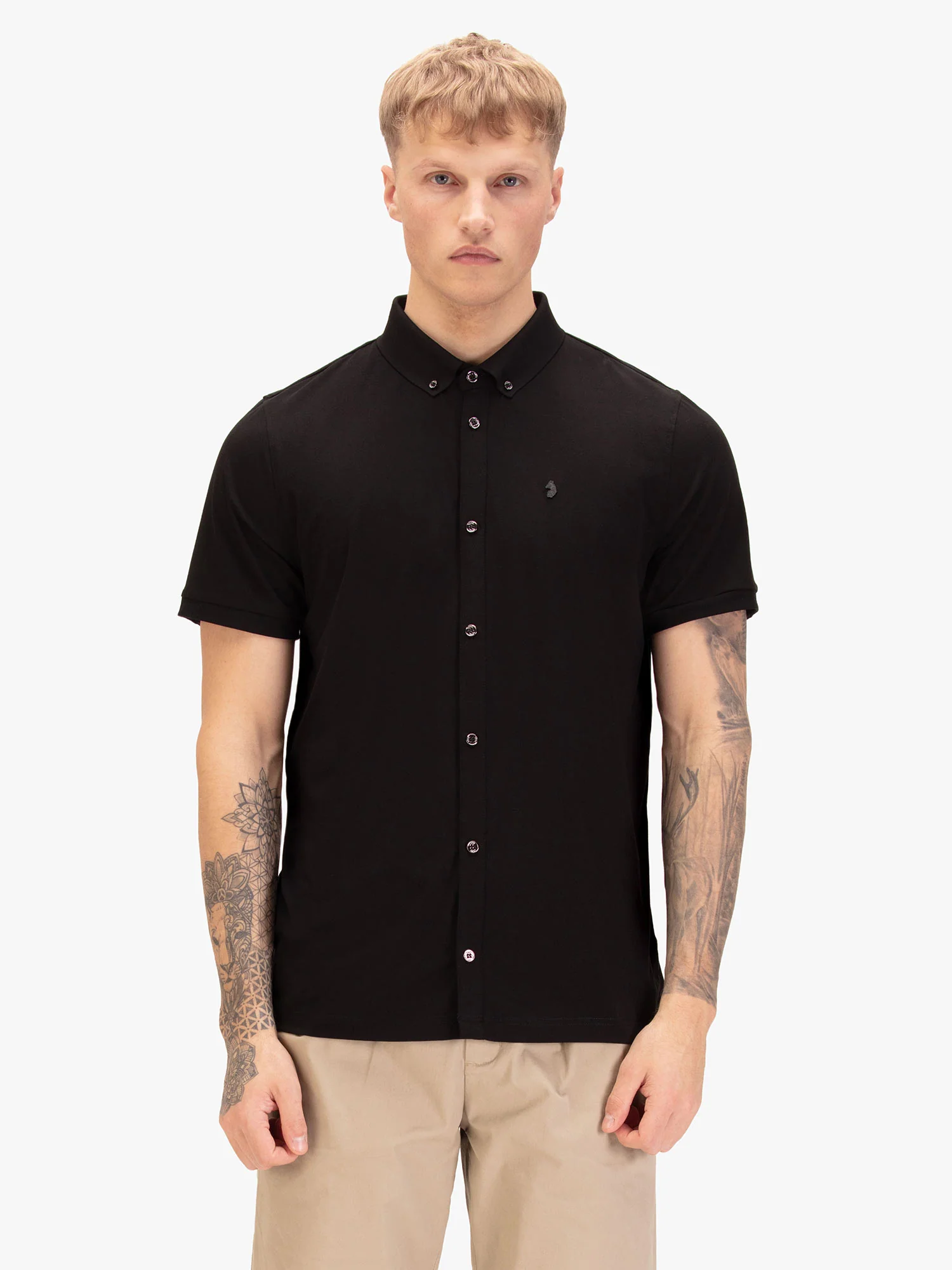 NEVILLE BUTTON UP POLO - Image 2