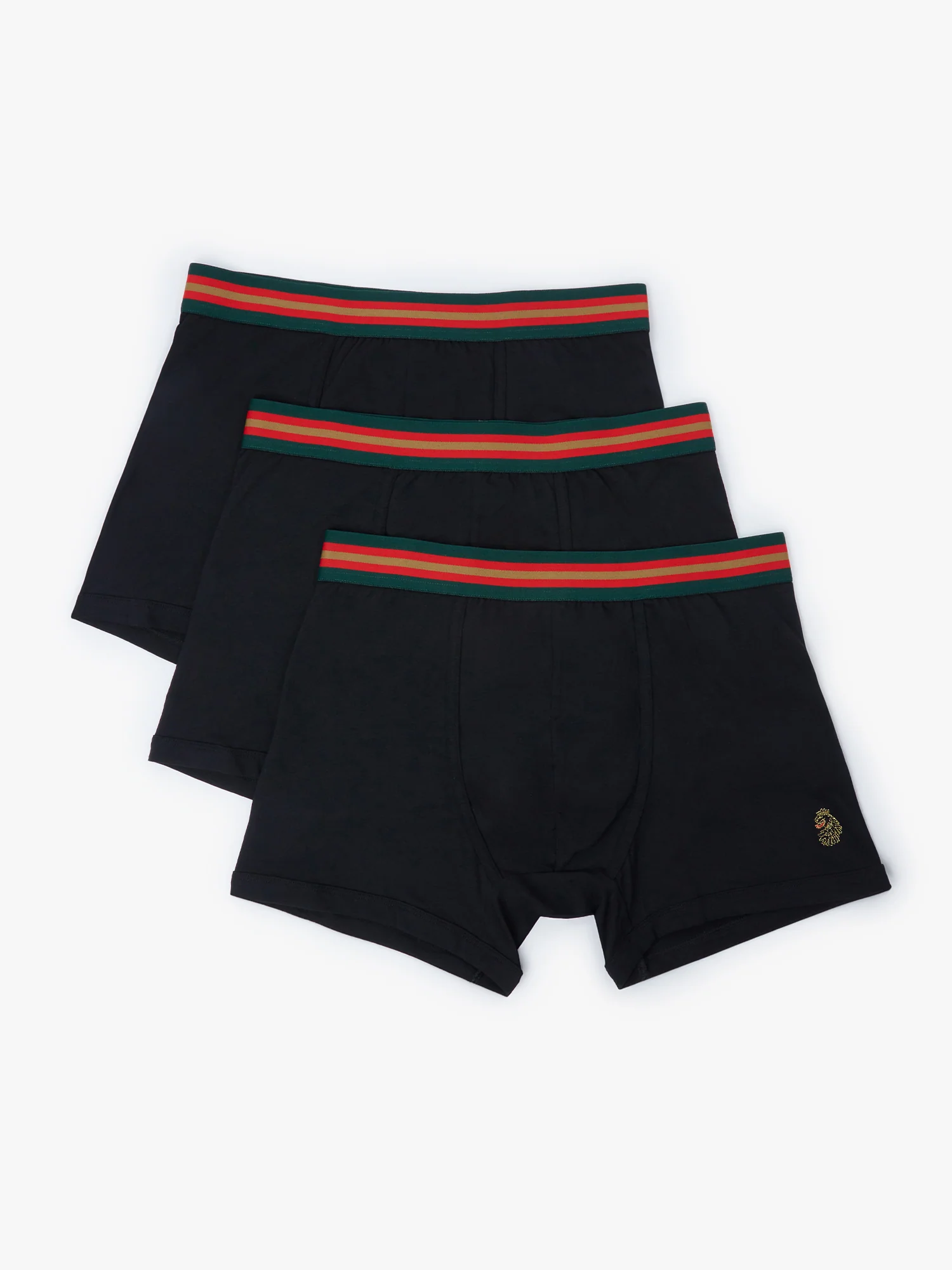 RICK LONG Soft Cotton Trunk Boxers 3 Pack