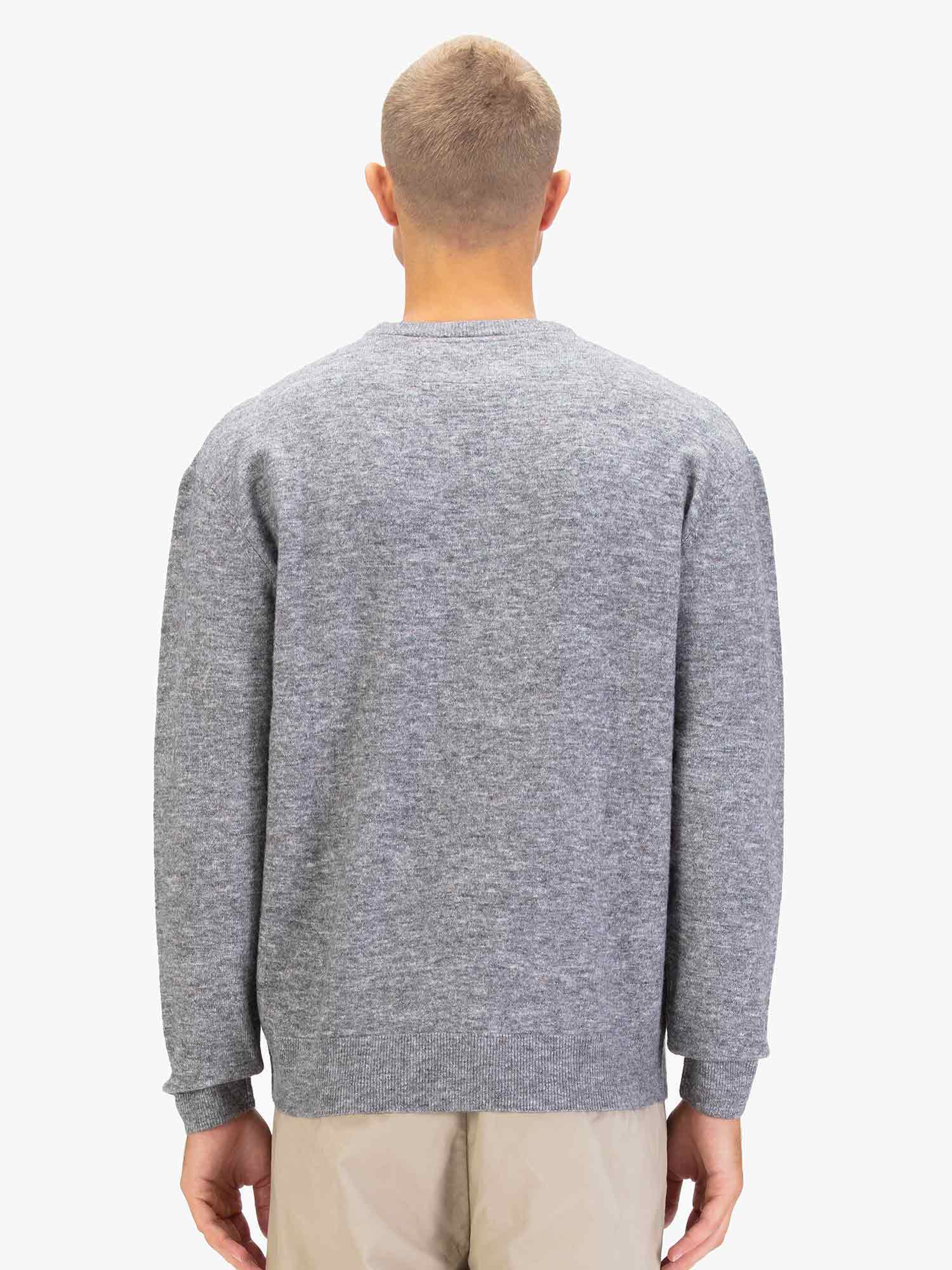 SALCOMBE CREW NECK KNITTED JUMPER - Image 4