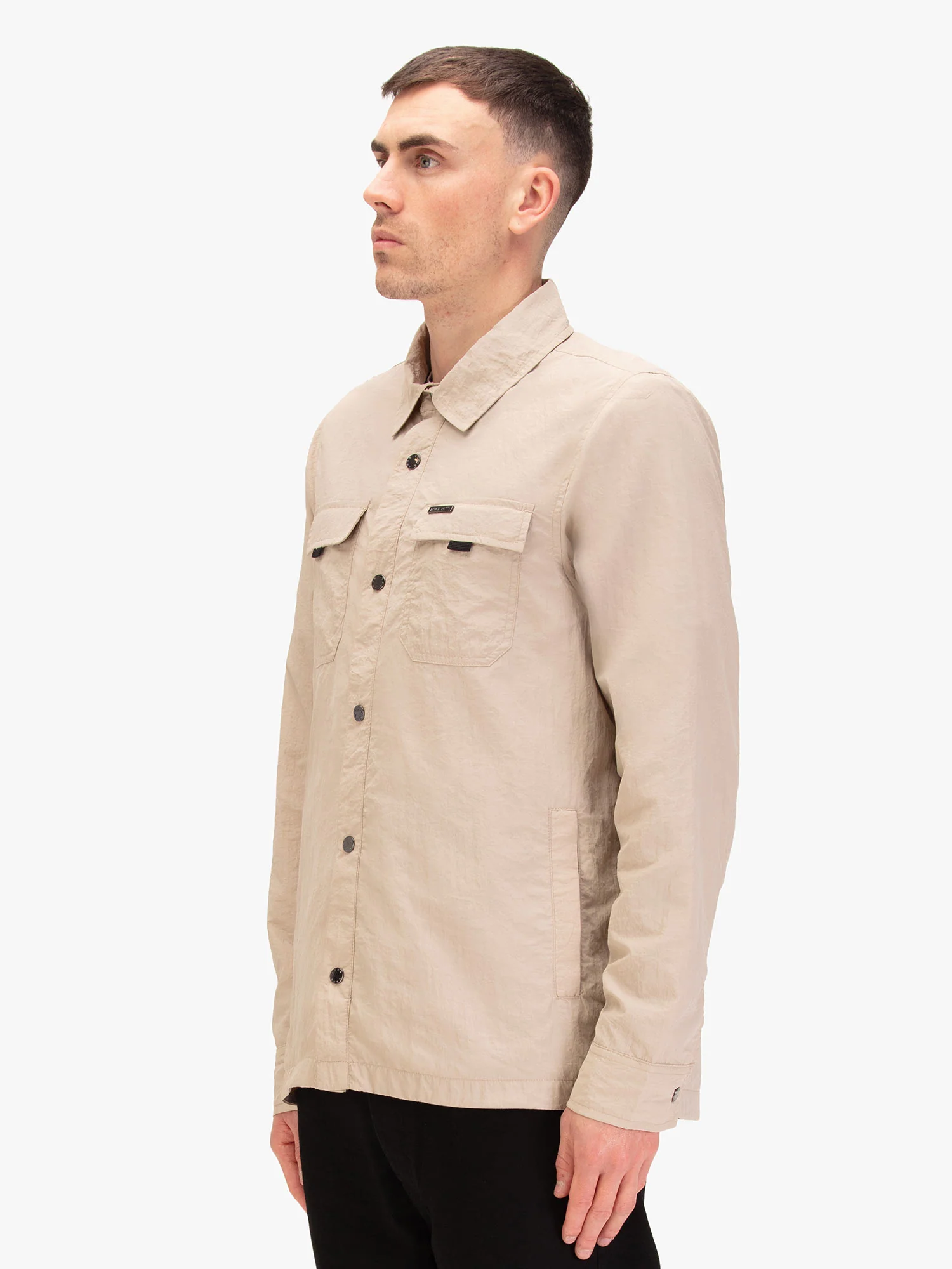 SEATTLE CRINKLED NYLON SHACKET - Image 3