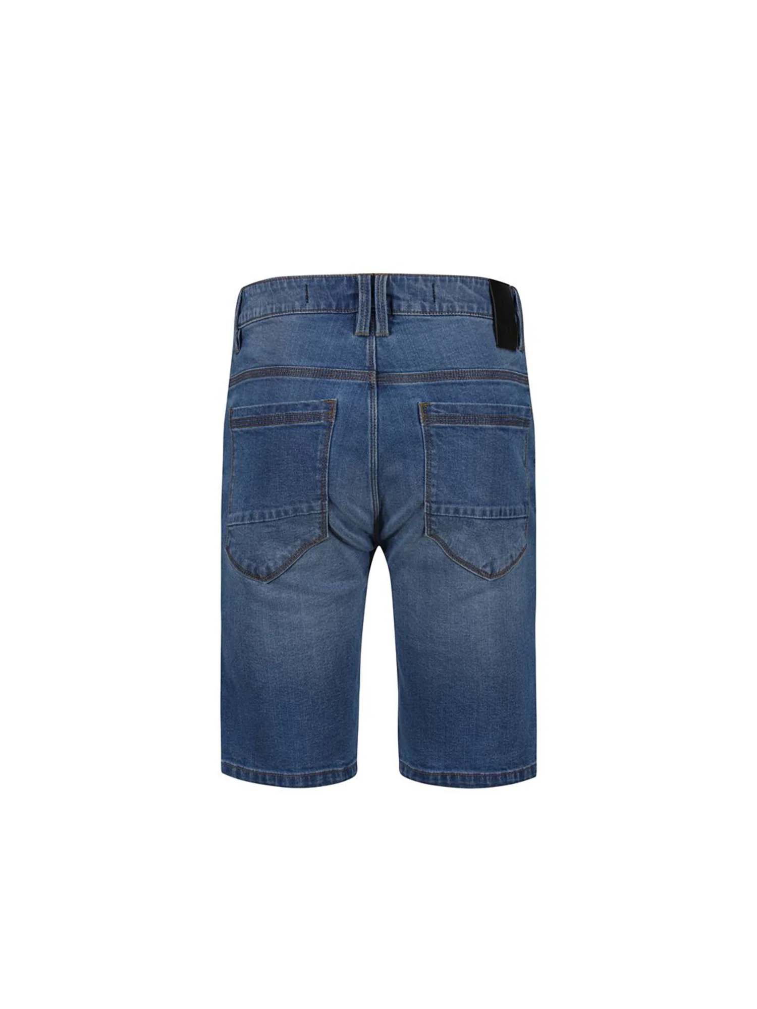 SHORT EDWARD MID BLUE WASH DENIM SHORTS - Image 6
